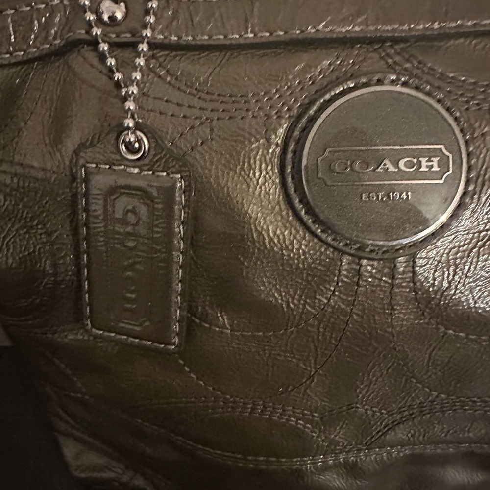 Coach Est. 1941 Signature C-Stitched Olive Bag - Picture 6 of 13